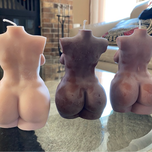 5” Curvy Lady Candles - Picture 2 of 2